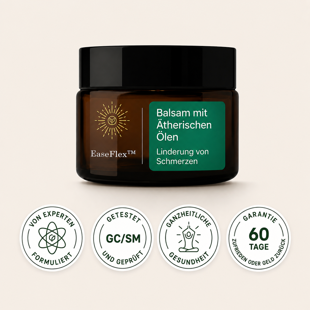EaseFlex™ Schmerzbalsam | Lindert chronische Gelenkschmerzen in nur 3 Minuten!